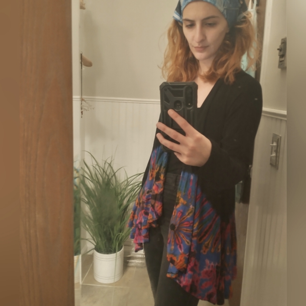 Grateful Dons Tie-Dye Cardigan